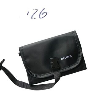 Toiletry‎ Bag Black Hanging Travel Cosmetic Organizer Pouch with Multiple